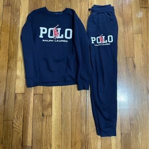 Boys polo sweatsuit